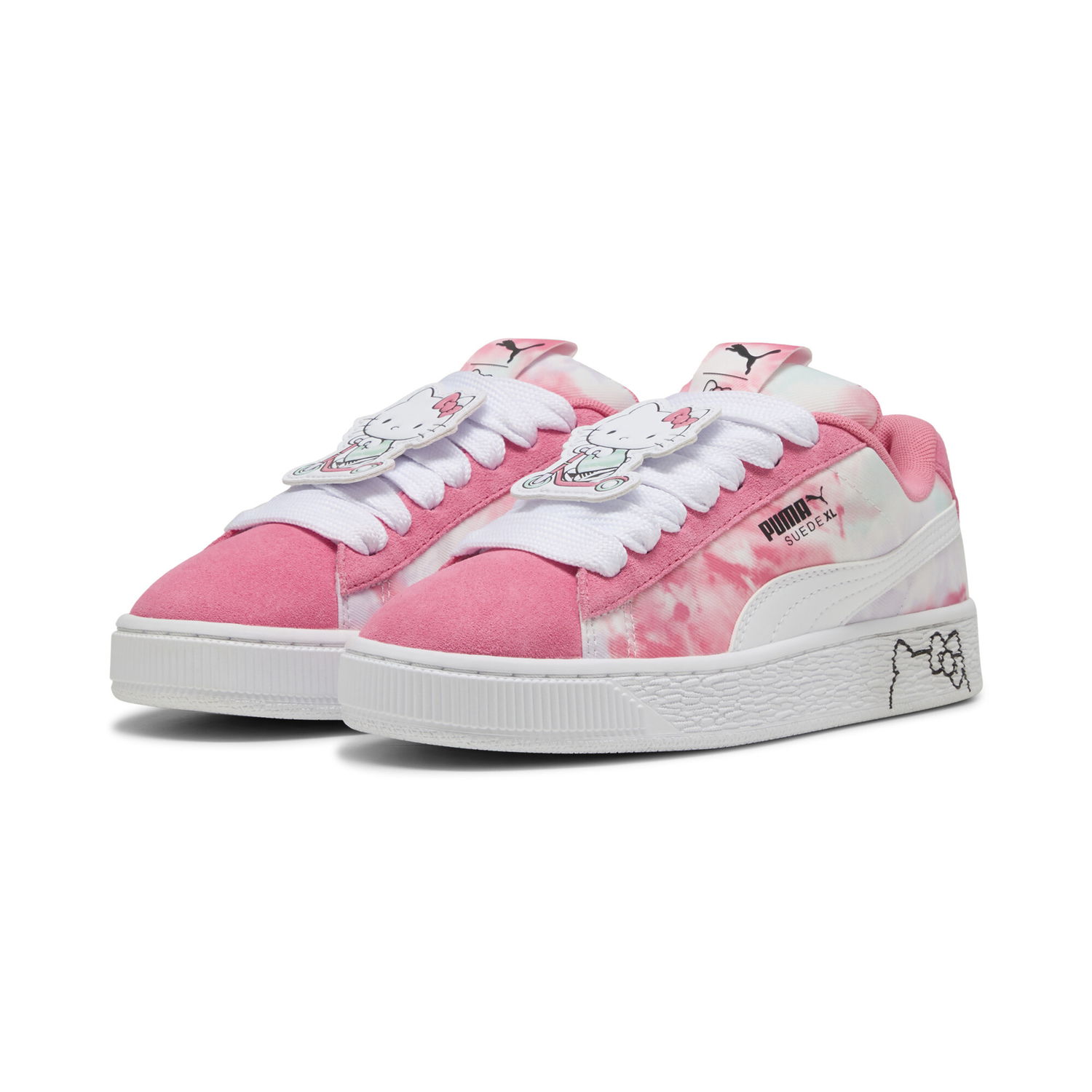 Tenisice i cipele Puma PUMA x HELLO KITTY AND FRIENDS Suede XL Ružičasta | 403225_01, 1