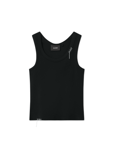 Majica bez rukava AXEL ARIGATO Traced Tank Top Crna | A3459002, 0