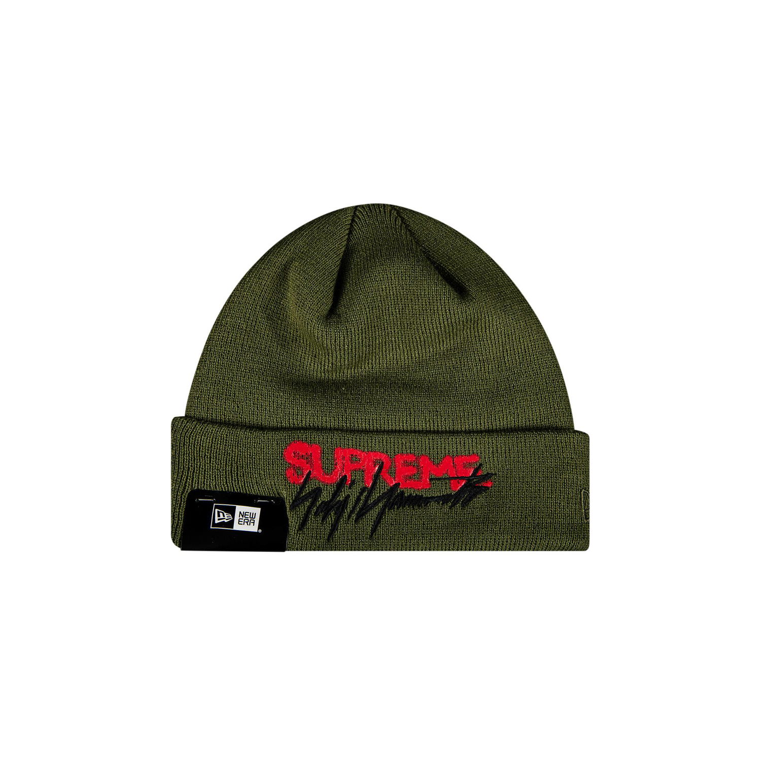 Kapica Supreme Yohji Yamamoto x New Era Beanie Zelena | FW20BN5 OLIVE, 1