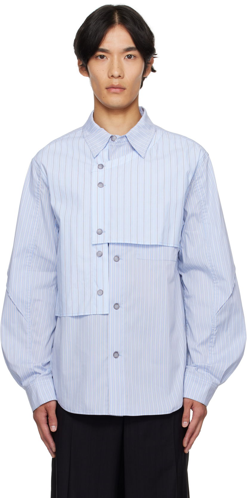 Košulja Andersson Bell Andersson Bell Layered Stripe Shirt Plava | atb1338m