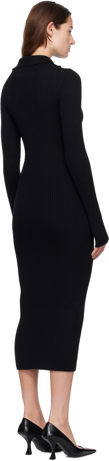 Haljina Moncler EE72 Maxi Dress Crna | K24039L00001M1131, 2