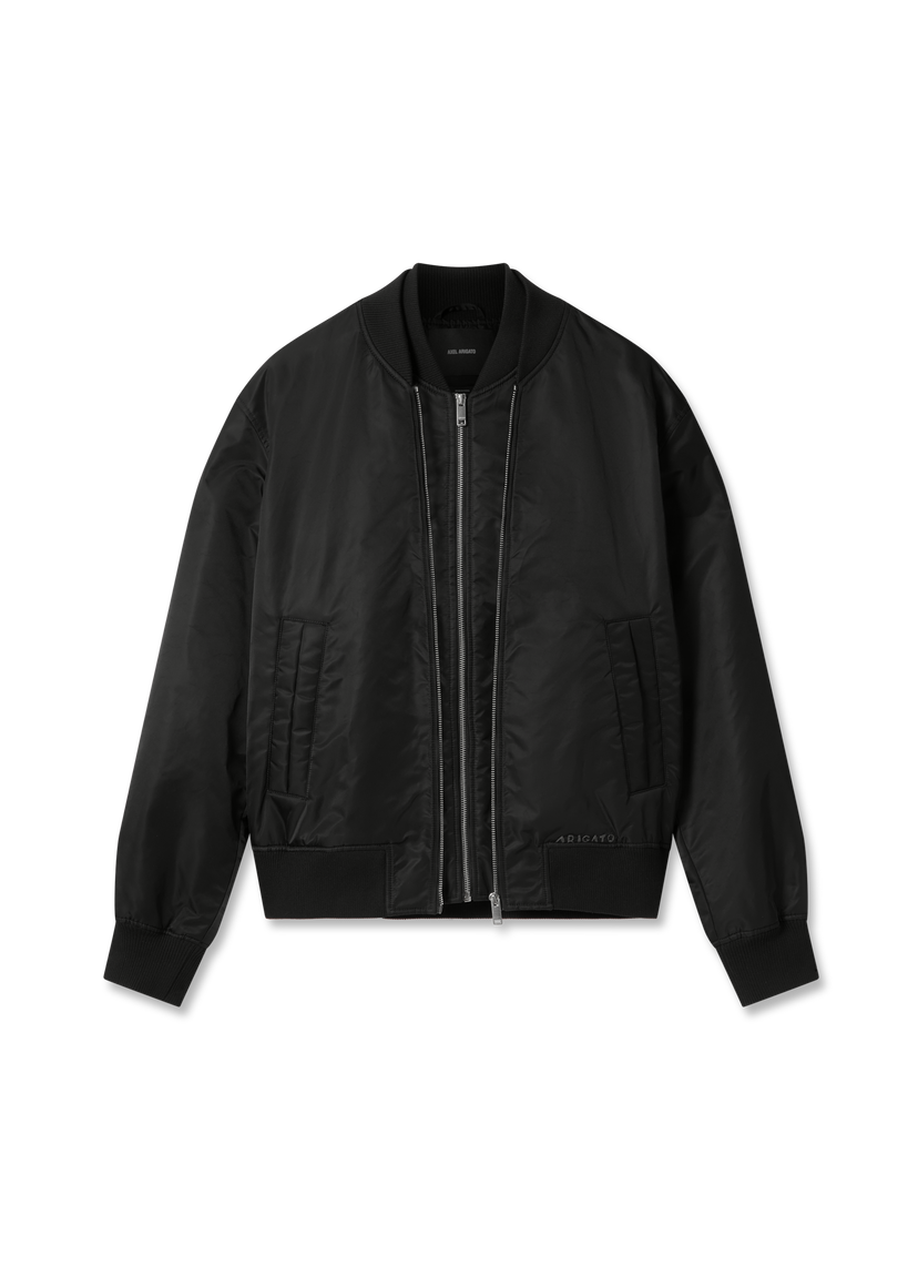 Bomber jakna AXEL ARIGATO Layered Bomber Jacket Crna | A3147002