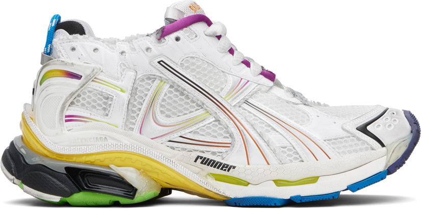 Tenisice i cipele Balenciaga Balenciaga Runner Gradient Bijela | 772774WRUNG
