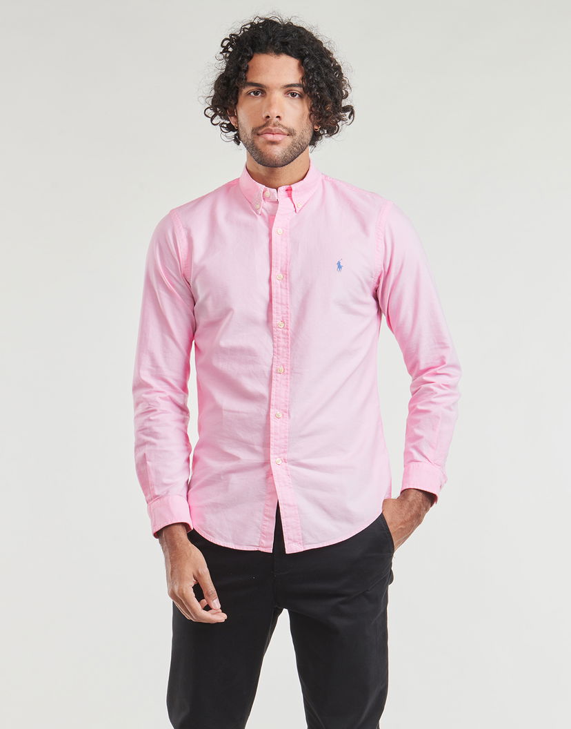 Košulja Polo by Ralph Lauren Long Sleeve Shirt Ružičasta | 710804257027