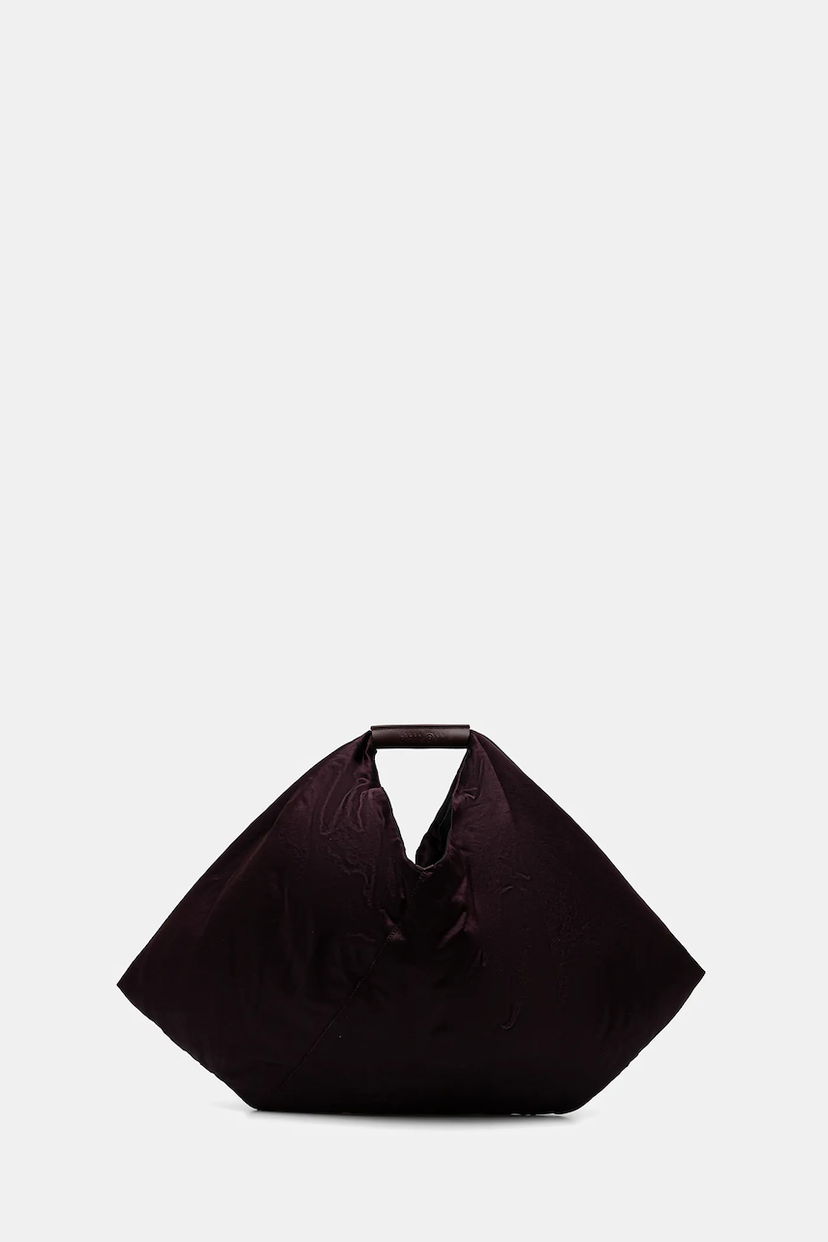 Ručna torbica Maison Margiela MM6 Maison Margiela Japanese Triangle Bag Tamnocrvena | SB5WC0019.P8487.T5075
