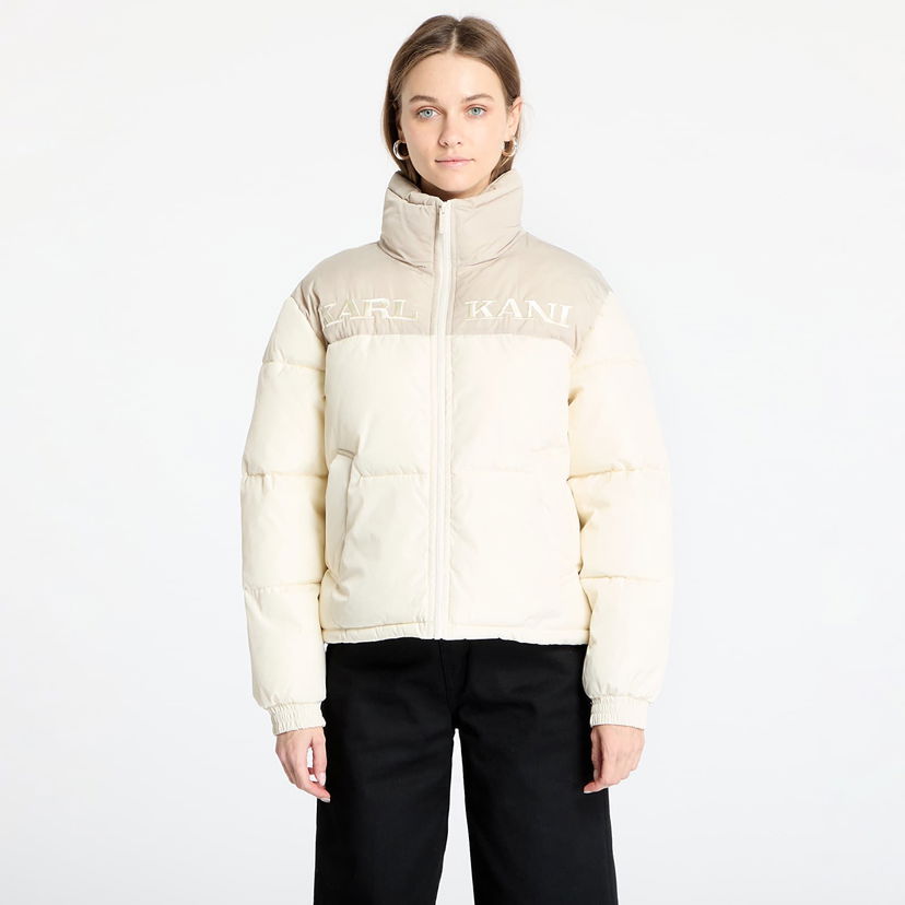 Pernata jakna Karl Kani Retro Essential Puffer Jacket Bež | 61760016
