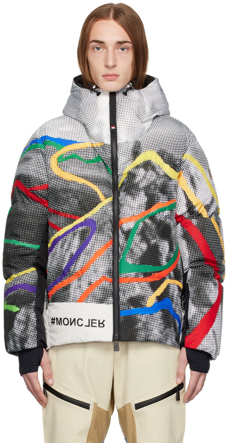 Pernata jakna Moncler Grenoble Printed Down Jacket Višebojno | I20971A000565974J, 0