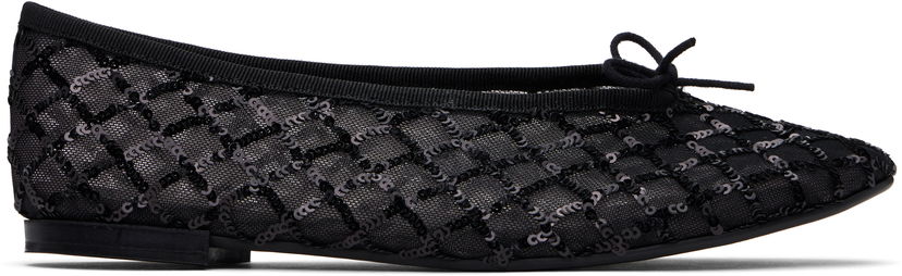 Njega cipela Repetto Repetto Lilouh Rubber Sole Ballerina Flats Crna | V4096RESEQ