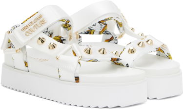 Tenisice i cipele Versace Versace Jeans Couture Beach Sandals Bijela | E78VA3SM2_EZS187, 3