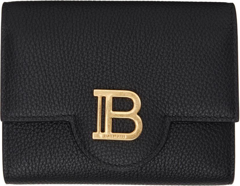 Novčanik Balmain Balmain B-Buzz Trifold Wallet Crna | EM1NK075LPOS
