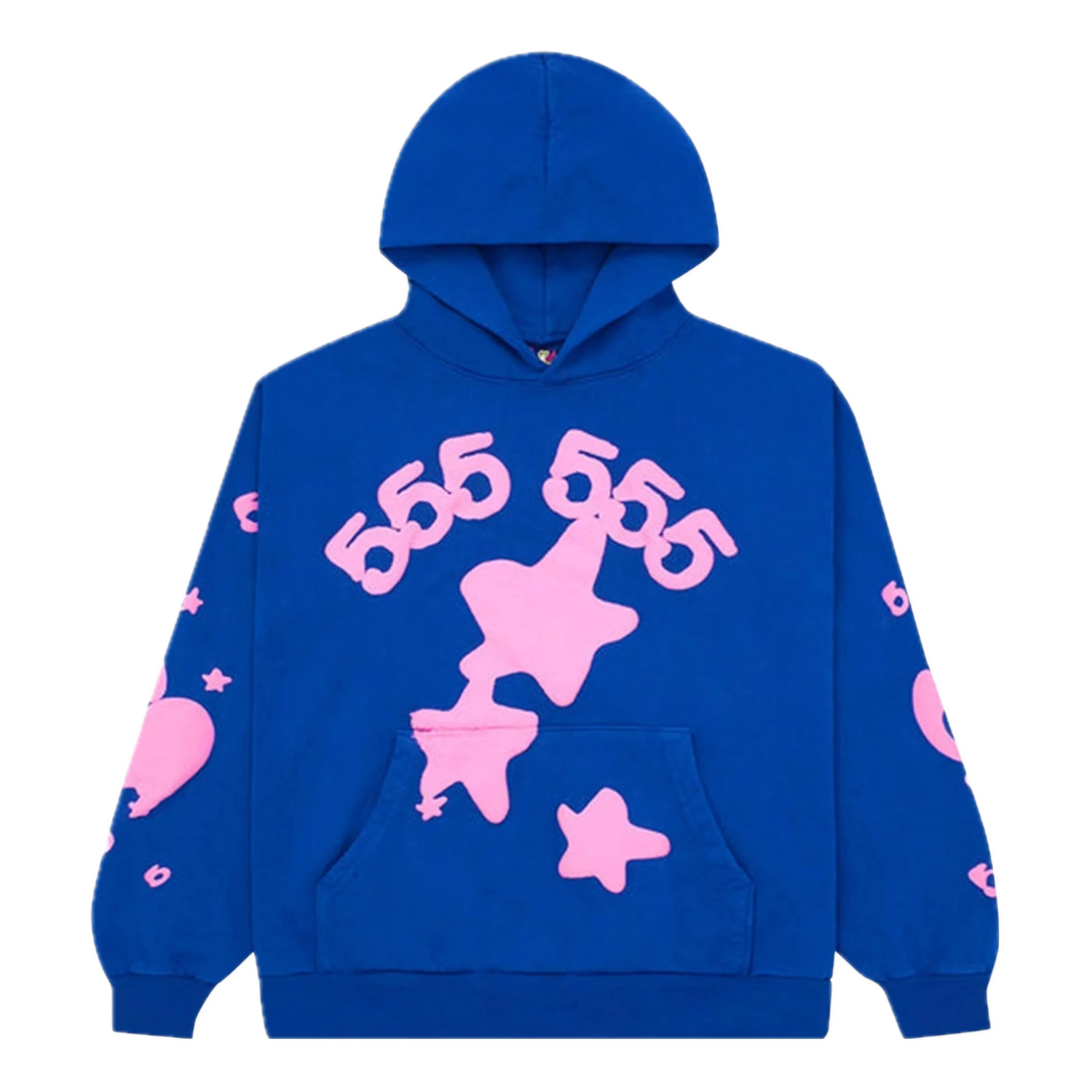 Dukserice Sp5der Beluga Pullover Hoodie Plava | SP5-BLPINK-HD, 0