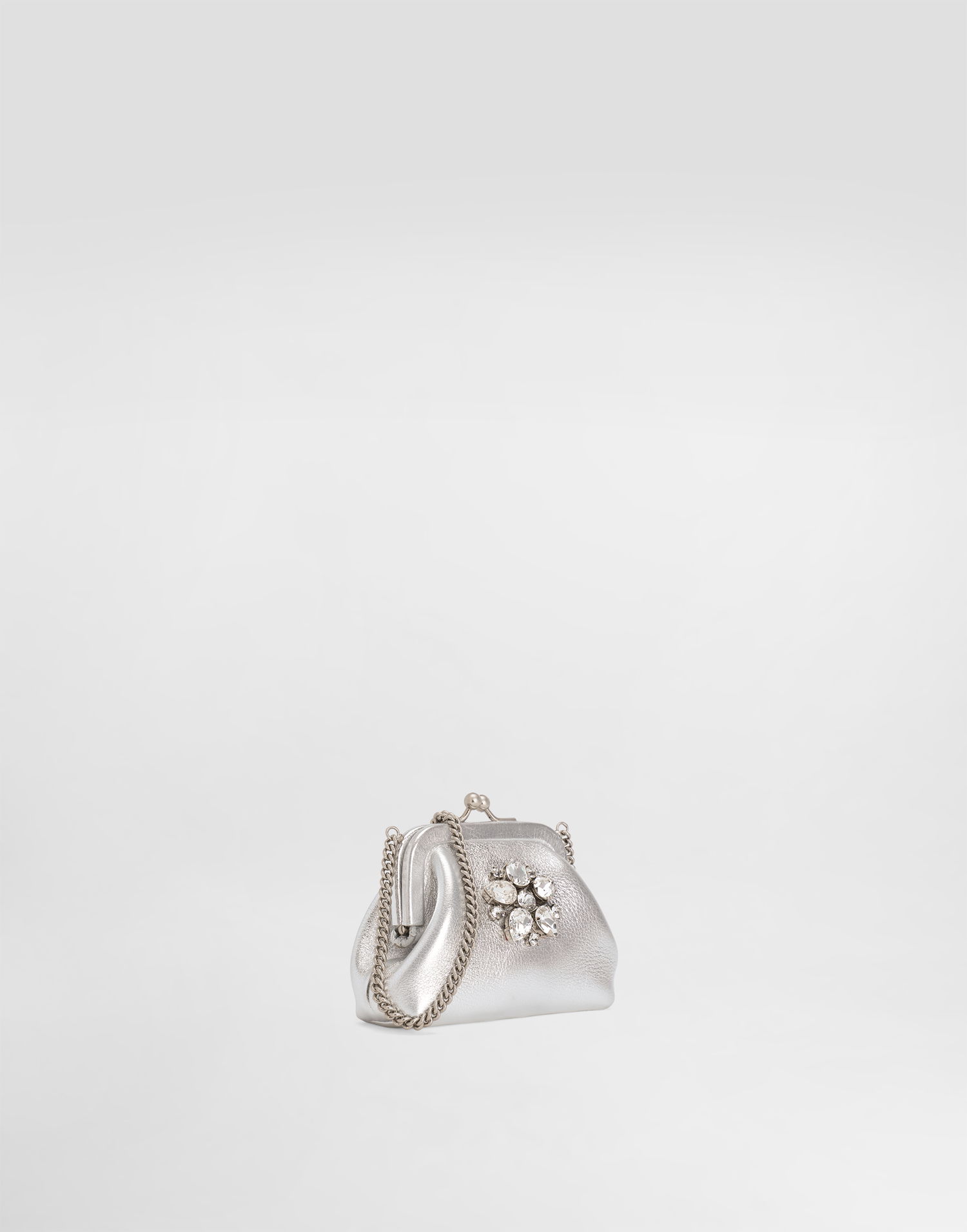 Ručna torbica Dolce & Gabbana Jeweled Laminated Calfskin Bag Metalik | EB0007AY81280998, 1