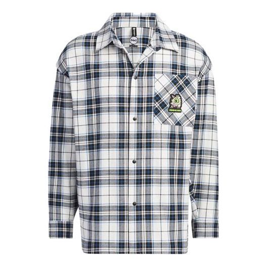 Košulja adidas Originals Detachable Sleeve Plaid Shirt Bijela | IK5155, 0