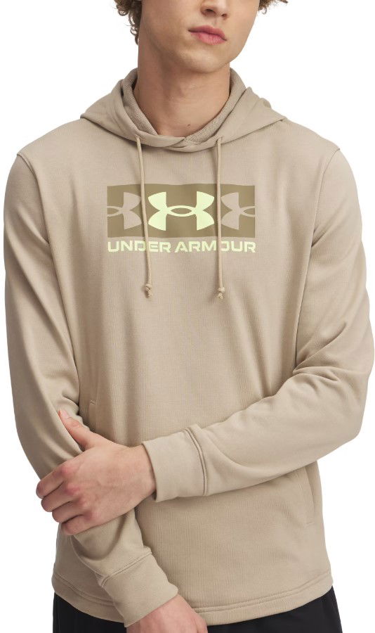 Dukserice Under Armour Rival Terry Logo Pullover Hoodie Bež | 1390141-299