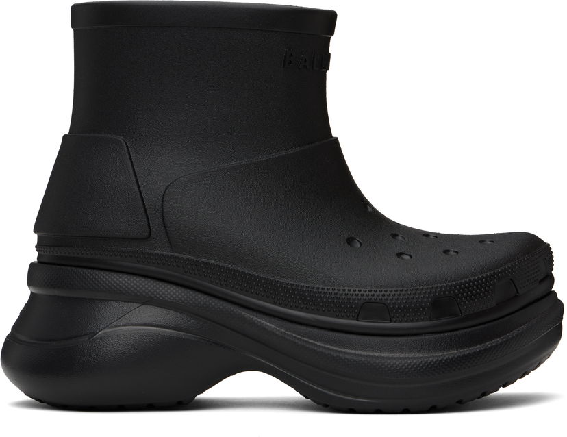 Tenisice i cipele Balenciaga Balenciaga Crocs Edition Ankle Boots Crna | 815522 W1S8E