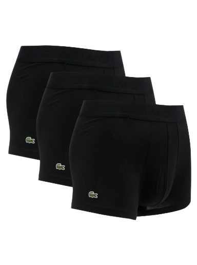 Bokserice Lacoste Casual Cotton Stretch Boxer Crna | 5H3407 031