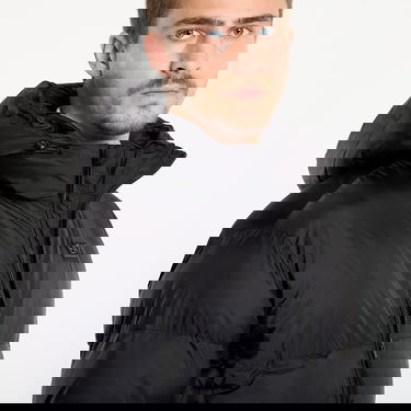 Pernata jakna Emporio Armani Hooded Puffer Mountain Polar Jacket Big Logo Crna | 7M000694AF15956UC001, 1