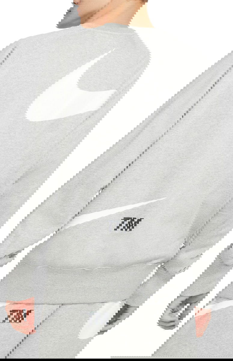 Dukserice Nike Sportswear Swoosh Sweatshirt Siva | DD5993-063