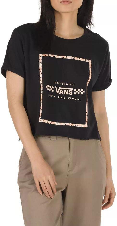 Majica kratkih rukava Vans WM LEILA TEE T-Shirt Crna | vn0a4cwxblk1