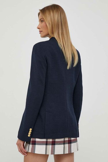 Jakna Polo by Ralph Lauren Double-Breasted Wool-Blend Blazer Tamnoplava | 211910134, 2