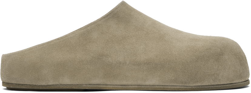 Dodaci Marsèll Marsèll Grande Suede Mules Bež | MM4637 P024201