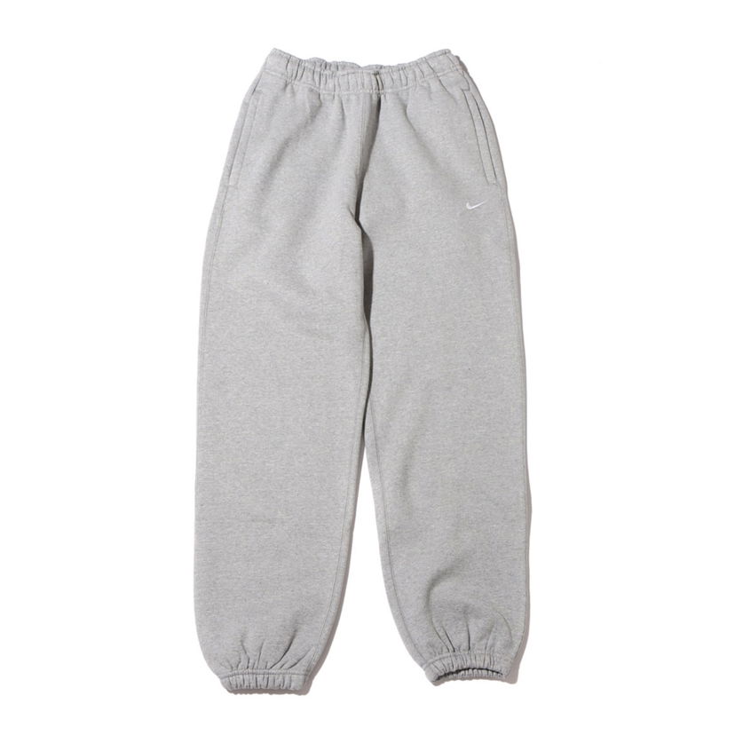 Trenirka Nike Lab Solo Swoosh Fleece Sweatpants Siva | DA0334-063