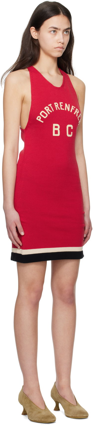 Haljina Bode Bode Port Knit Minidress Crvena | WRS25KT029, 1