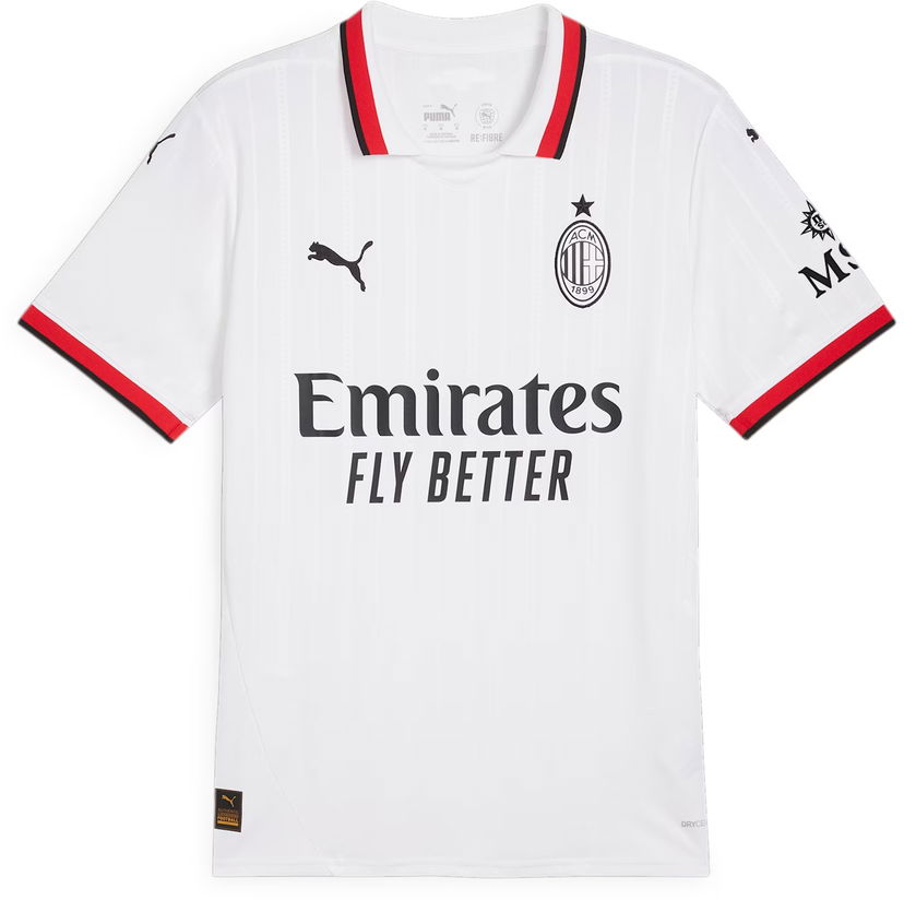 Dres Puma AC Milan Away Jersey Replica 2024/25 Bijela | 775015-02