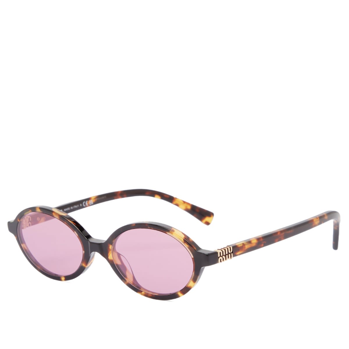 Sunčane naočale Miu Miu Miu Miu Regard Oval Sunglasses Smeđa | 0MU-04ZS-50-VAU50D, 1