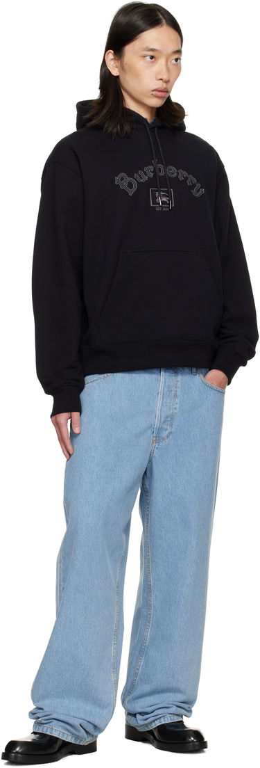 Dukserice Burberry Burberry Gothic Logo Hoodie Crna | 8116111, 3