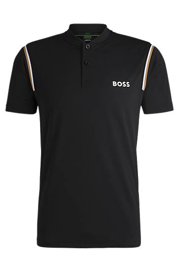 Polo majica BOSS BOSS Active Polo Shirt with Moisture Control Crna | 50534347