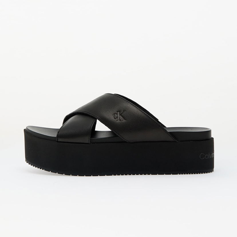 Tenisice i cipele CALVIN KLEIN Jeans Flatform Cross Mg Uc Black Crna | YW0YW01349 0GT