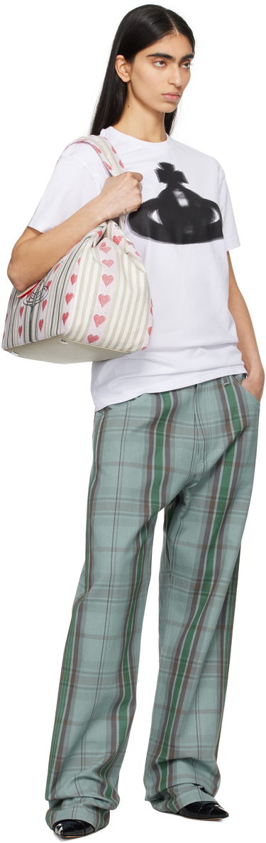 Majica kratkih rukava Vivienne Westwood Vivienne Westwood Halftone Orb Classic T-Shirt Bijela | 3G01003G-J001M-, 3