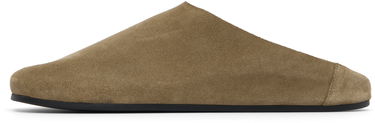 Tenisice i cipele The Row The Row Hudson Suede Slide Loafers Zelena | F1705-L302, 2