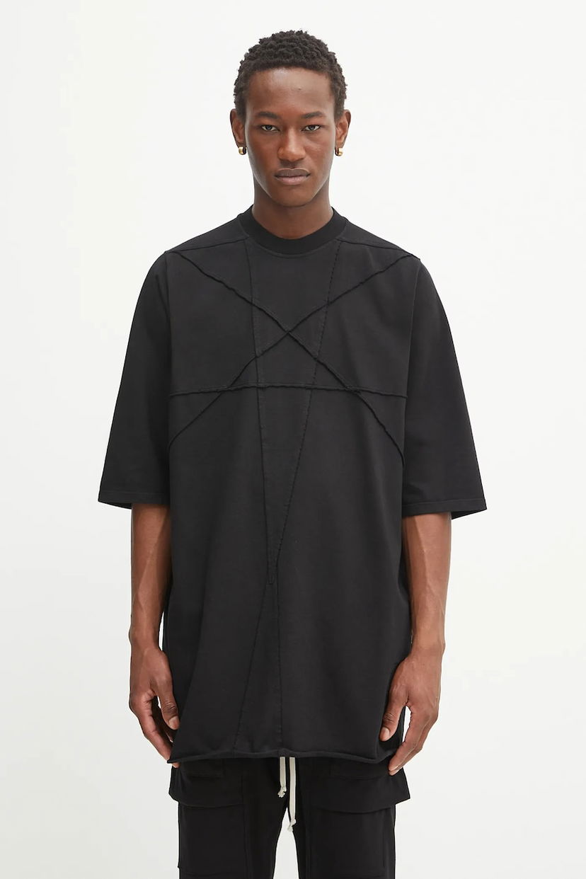 Majica kratkih rukava Rick Owens Rick Owens DRKSHDW Jumbo SS T-Shirt Crna | DU02E7274.RIGET2