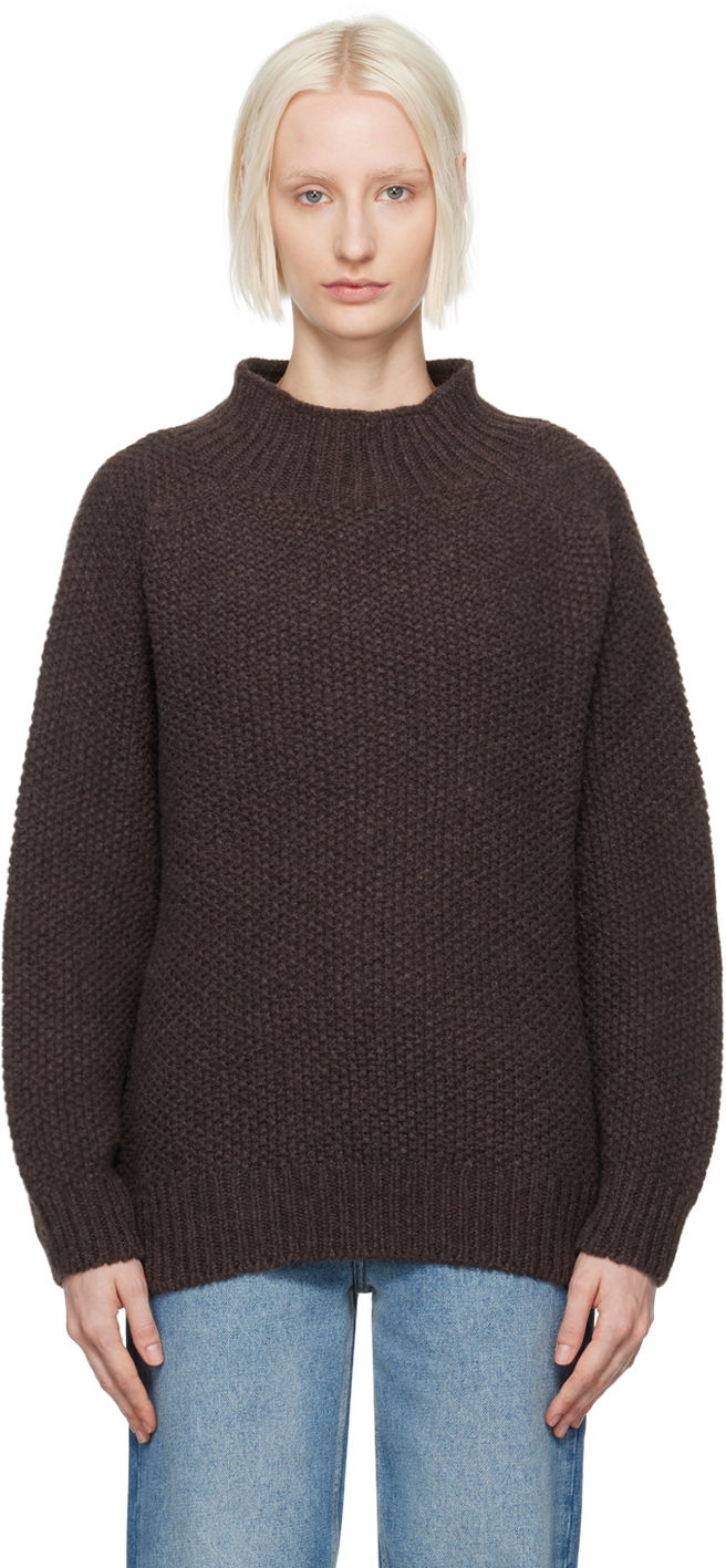 Džemper YMC YMC Loretta Knit Sweater Smeđa | Q8XAQ