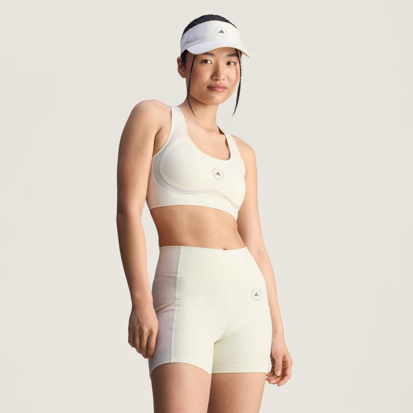 Grudnjak adidas Performance adidas by Stella McCartney Power Impact Medium-Support Training Bra Bež | JW4540