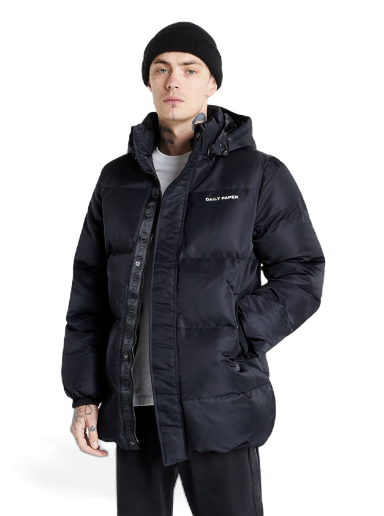 Pernata jakna DAILY PAPER Epuffa Mid Crna | 2022070