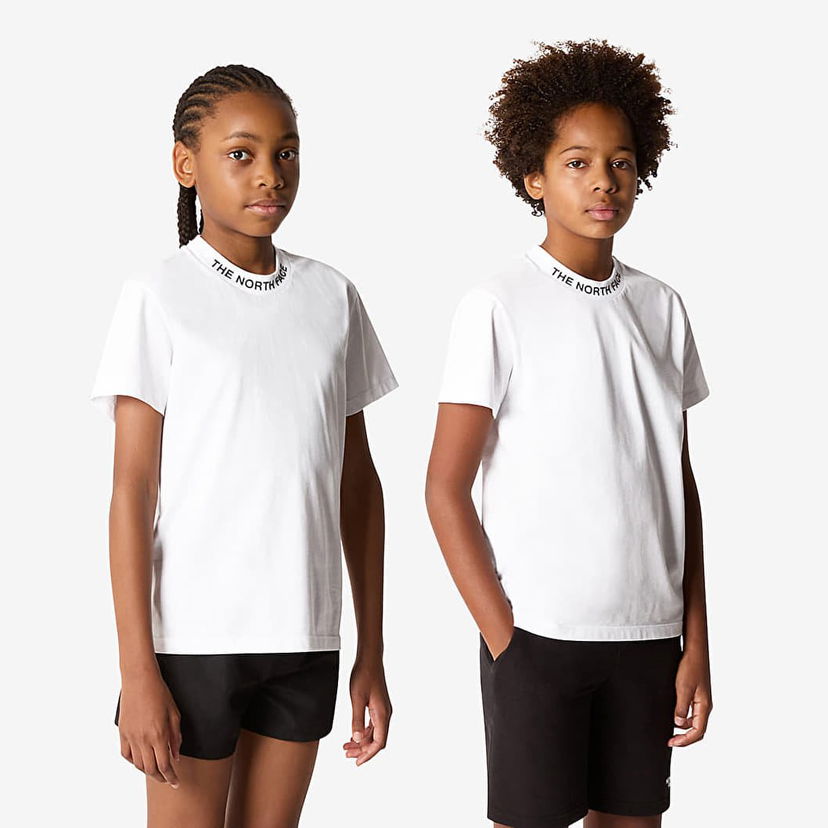 Majica kratkih rukava The North Face Teen Short Sleeve Zumu T-Shirt Bijela | NF0A877SFN41