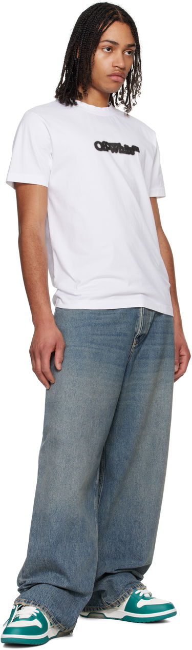 Tenisice i cipele Off-White Off-White Out Of Office Zelena | OMIA189S25LEA0024801, 4