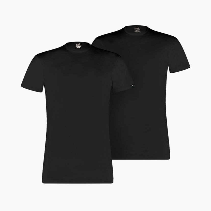 Majica kratkih rukava Puma Basic Crew Neck T-Shirt 2-Pack, Size: L Crna | 935016_01