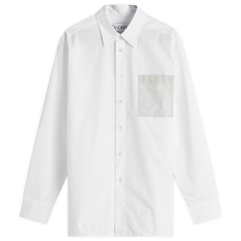 Košulja JW Anderson Contrast Patch Pocket Shirt White Bijela | SH0350-PG1090-001