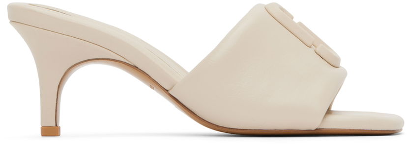 Dodaci Marc Jacobs Marc Jacobs 'The Leather J Marc' Heeled Sandals Bež | 2S4FSA001F08