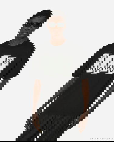 Majica kratkih rukava Neighborhood Men's Black Graphic T-Shirt Crna | 241PCNH-ST26 BK, 0