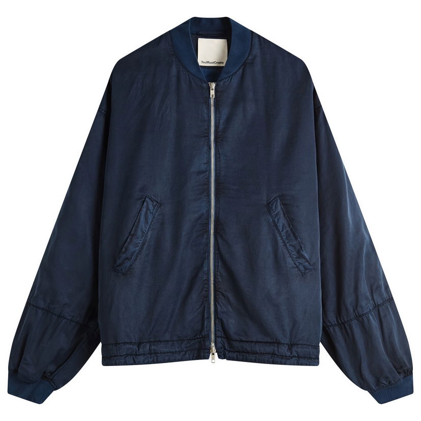 Bomber jakna YMC Basement Bomber Jacket, Size Medium Tamnoplava | Q5YMA-40