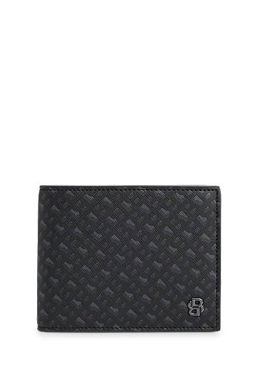 Novčanik BOSS Bally Monogram Trifold Wallet Crna | 50536773