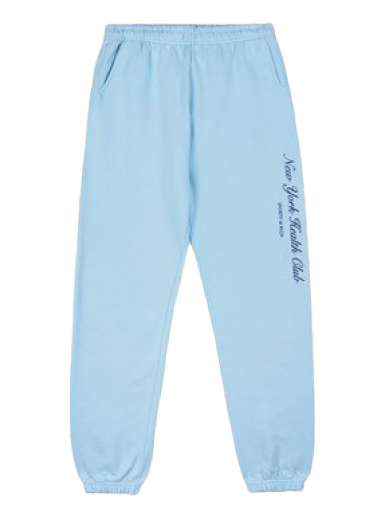 Trenirka Sporty & Rich NY Health Club Flocked Sweatpant Plava | SW843HO