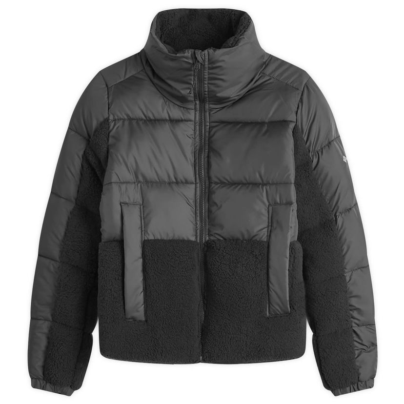 Pernata jakna Columbia Leadbetter Sherpa Jacket Crna | 2085602-BLK