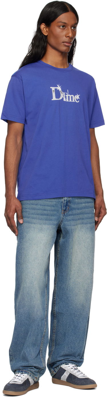 Majica kratkih rukava Dime Dime Classic Shiny T-Shirt Plava | DIME2SP2549MAR, 3