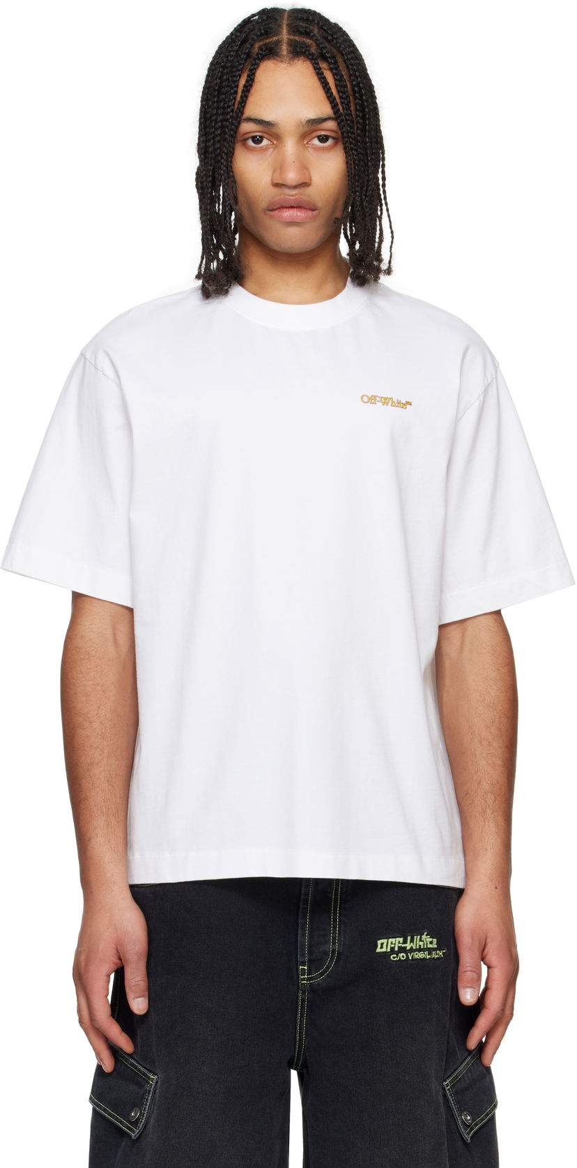 Majica kratkih rukava Off-White Off-White Tape Arrow T-Shirt Bijela | OMAA120S25JER00D0122